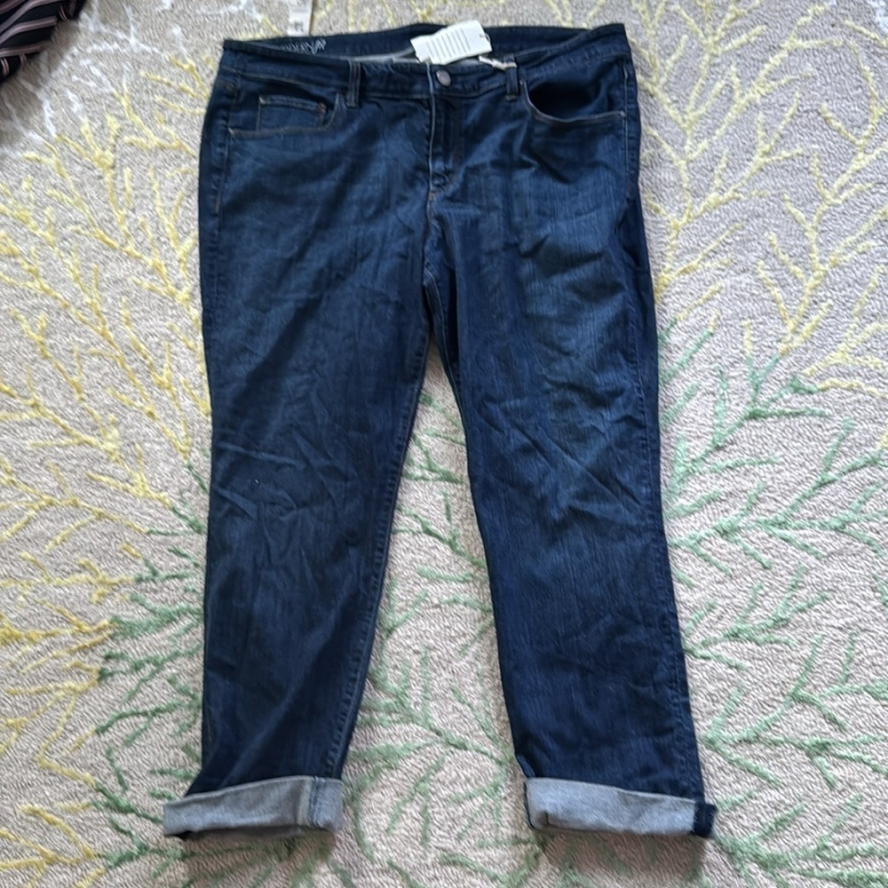 Ann Taylor modern fit stretch denim 14 NWT - Picture 1 of 5